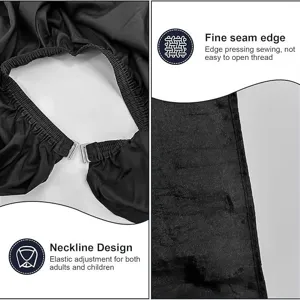 Waterproof Hairdressing Cape Professional Hair Salon Cutting Apron Adjustable Snap Closure Hairdresser Cloth