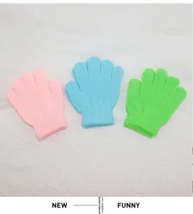 Children cute knit gloves winter warm colorful gloves toddler cute outdoor wear pairs set