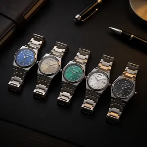 Men Quartz Watch Stainless Steel Strap Luminous Dual Calendar Business Casual Waterproof Wristwatch