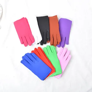 Kinder Dünne Weiße Handschuhe Etikette Performance Tanz Sport Handschuhe Kinder Mädchen Performance Handschuh Zubehör
