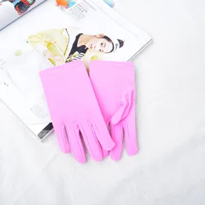 Rosa kinderhandschuhe dünne kurze tanz performance handschuhe für mädchen kinder alltag