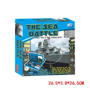 Jeu de société de bataille navale pour les enfants, emballage de jouet interactif.