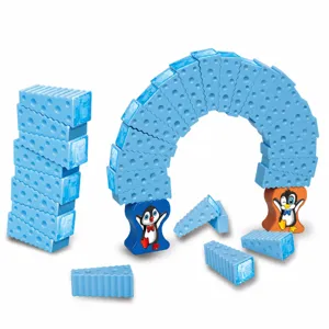 Pinguin Eisbrechen Stapelspiel Spielzeug Mini Kinder Gleichgewicht Training Set Neu