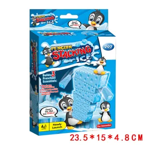 Pinguin Eis Stapel Spielzeug Box Set für Kinder frühe Bildung Balance Training interaktives Spiel