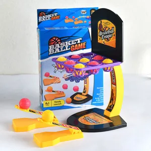 Desktop finger basketball shooting game set, fun interactive toy for kids and family.