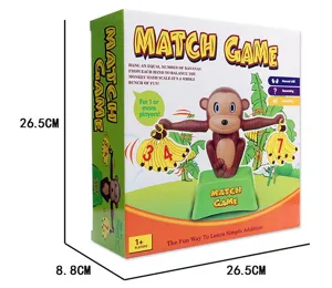 Juego de equilibrio de mono matemáticas juguete educativo de aprendizaje para niños pequeños