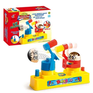 Jouet de Jeu de Combat de Table pour Enfants en Plastique Interactif Doigt Combat Marteau Compétitif Jeu de Société Cadeau Pour Famille