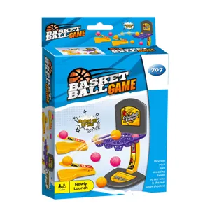 Desktop finger basketball game toy set for kids and family interactive double competition.