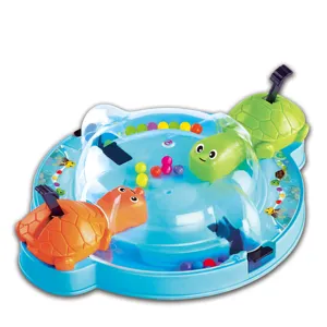 Jeu de plateau tortue affamée mangeant des perles, jouet de bureau interactif familial.