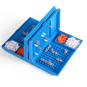 Jeu de société de bataille navale mini portable, jeu de stratégie pliable avec pions.