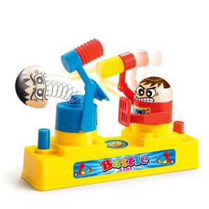 Jouet de jeu de combat de bureau pour enfants marteau à double coup interactif en plastique