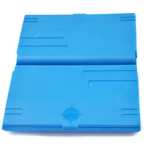 Jeu de plateau de bataille navale en plastique bleu jouet de bureau pour enfants.
