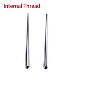 Stainless steel internal thread piercing insertion pin taper body piercing tool main view