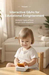 Jouet lecteur de cartes intelligentes éducatif pour les enfants et apprentissage interactif.