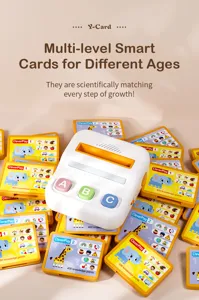 Machine d'apprentissage de cartes intelligentes multi-niveaux jouet éducatif enfant.