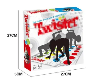 Twister classic body balance party game box for kids and adults fun indoor group interactive toy.