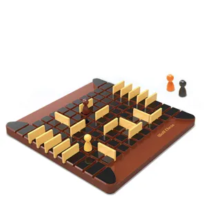 Juego de mesa de ajedrez de pared de madera para niños, juguete de estrategia.