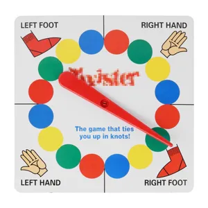 Twister game spinner replacement part, classic body balance party interactive children toy board