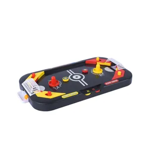 Jeu de table 2 en 1 hockey sur glace et football mini jouet de duel pour enfants