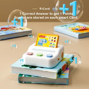 Jouet machine a cartes educative pour enfants apprentissage interactif avec touches tactiles.