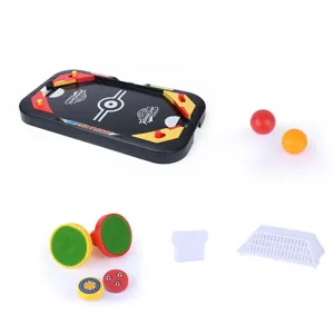 Mini jeu de bataille de hockey sur glace et de football de table 2 en 1 pour enfants