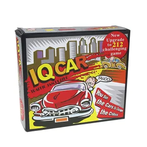 IQ Car Traffic Jam Puzzle Toy 212 Levels Brain Teaser Sliding Block Game for Kids and Toddlers