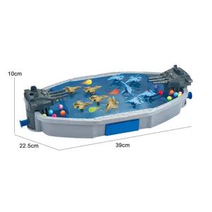 Juego de mesa de batalla aérea, ajedrez de avión de juguete de doble eyección, interactivo niños.