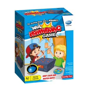 Kinder Nagel hämmern Spiel interaktive Party Spielzeug Ballon platzen Tischspiel