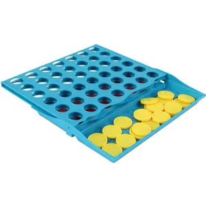 Gioco da tavolo 4 in fila per bambini puzzle educativo interattivo strategia famiglia