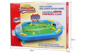 Tabletop football game kids interactive sports toy 2 player desktop soccer board