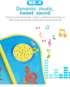Kids electronic learning book interactive audio reader early education toy sound device