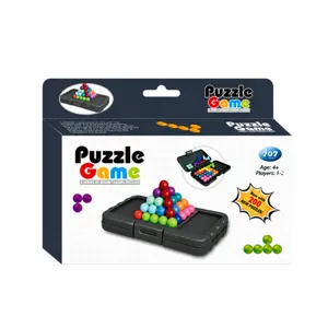 Kinderen 3D piramide kralen puzzel logica spel, hersenkraker desktop educatief speelgoed.