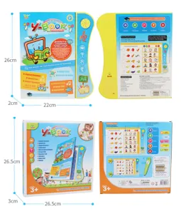 Kids English talking learning book electronic toy with reading pen, educational toy details.