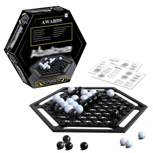 Strategisches Push Brettspiel Logisches Denken Training Lernspielzeug Familienparty Tischspiel für Kinder und Erwachsene