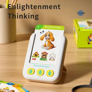 Kids Smart Flash Card Early Education Learning Machine Interactive Logical Thinking Puzzle Toy
