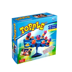 Επιτραπέζιο παιχνίδι ισορροπίας Topple δέντρο για οικογένεια και διασκέδαση παιδιών