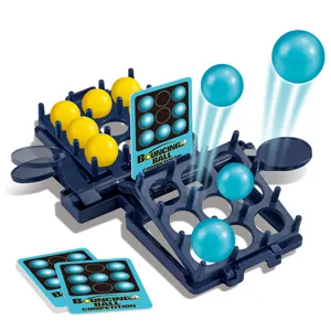 Jeu de balle rebondissante de bureau, jouet interactif parent-enfant pour famille.