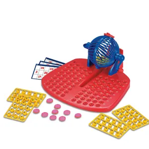 Jeu de Loto Bingo pour Enfants avec Cage Manuelle Boules et Cartes Jouet Educatif