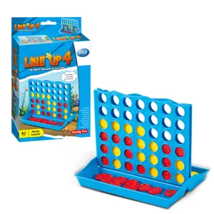 Juego de Mesa de Sobremesa para Niños Juguete Educativo Interactivo Plástico Conecta 4 Juego Familiar