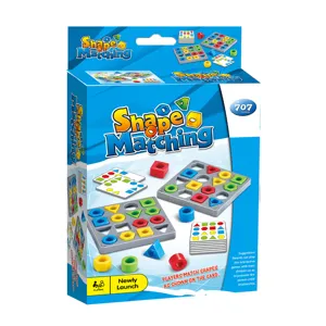 Kids shape matching board game desktop toy logical spatial thinking puzzle gift for kids