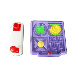 Gioco di labirinto 4 in 1 con manovella gioco di marmi da tavolo educativo per bambini