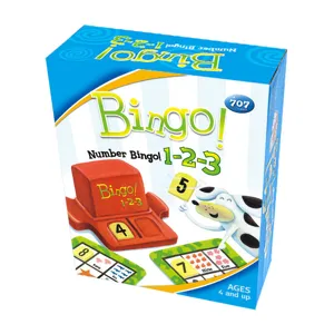 Jeu de societe bingo chiffres pour enfants jouet educatif apprentissage precoce interactif