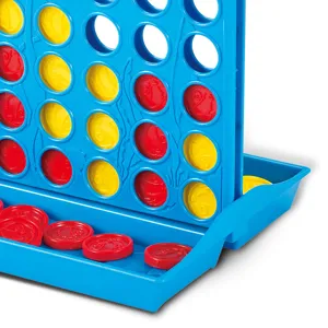 Juego de mesa clásico conecta cuatro interactivo juguete para niños familia divertido.