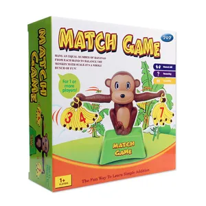 Juguete de matemáticas con equilibrio de mono para niños educación y conteo suma.