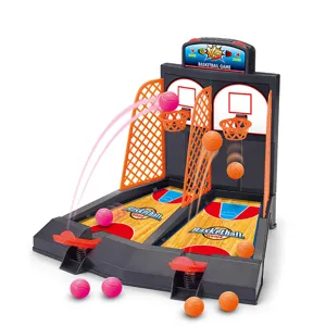 Jeu de tir de basketball de bureau pour deux joueurs jouet interactif ejection des doigts