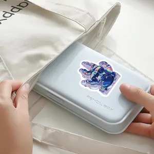 Adesivo graffiti impermeabile astronauta olografico per il laptop bicicletta valigia