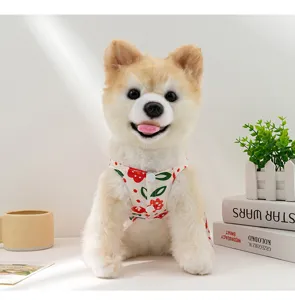 Süßes Blumen-Prinzessinnenkleid für kleine Hunde und Katzen, bequeme und stilvolle Welpenbekleidung.