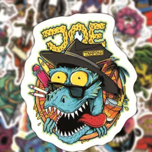 Coole Graffiti Aufkleber wasserdichte Vinyl Abziehbilder fur Laptop Skateboard Monster Design