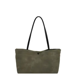 Borsa shopper stampa coccodrillo donna elegante grande capacita borsa spalla per lavoro.