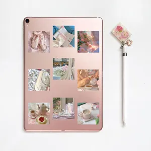 50pcs cute pink aesthetic ballet vintage waterproof stickers for laptop cup skateboard decor